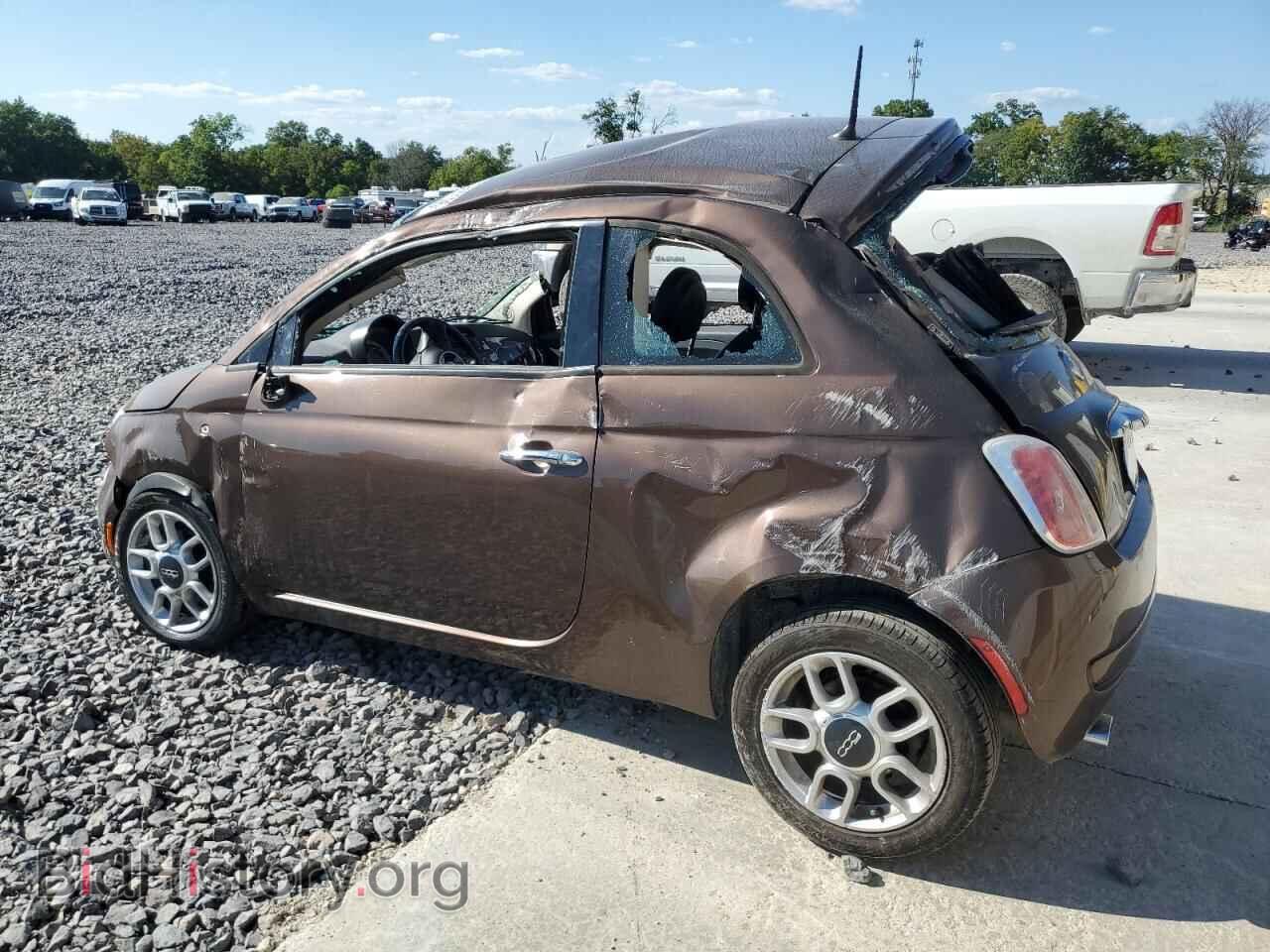 2015 FIAT 500 - VIN: 3C3CFFAR5FT555571 - Фото 2