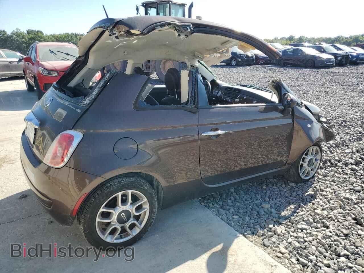 2015 FIAT 500 - VIN: 3C3CFFAR5FT555571 - Фото 3
