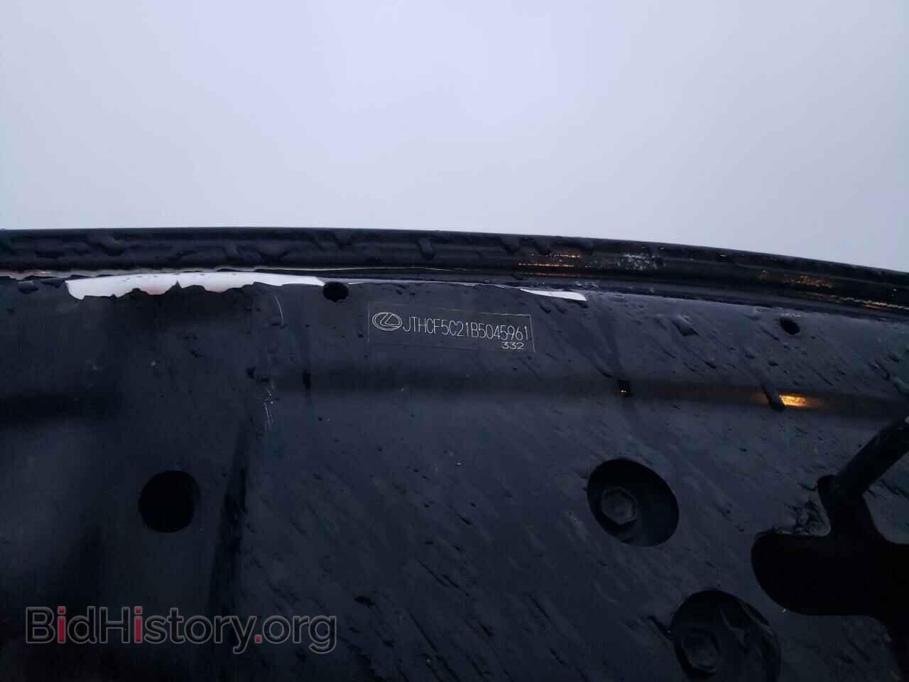 2011 LEXUS IS - VIN: JTHCF5C21B5045961 - Photo 10