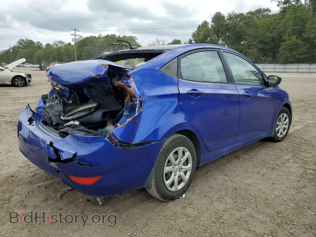 2014 HYUNDAI ACCENT - VIN: KMHCT4AE5EU745828 - Фото 3