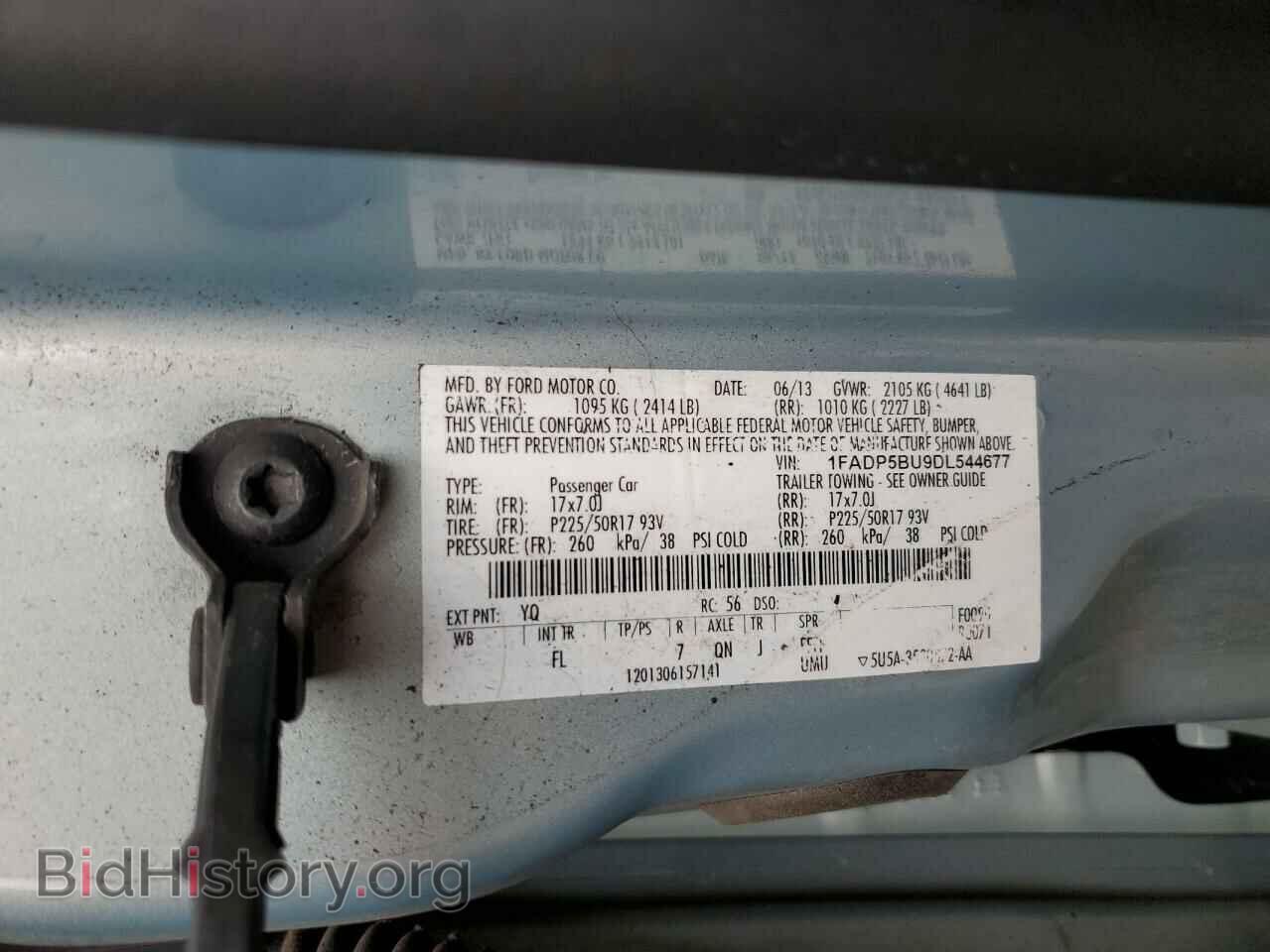 2013 FORD CMAX - VIN: 1FADP5BU9DL544677 - Фото 13