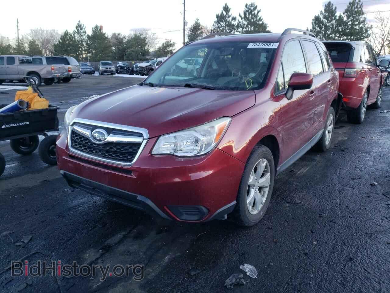 2014 SUBARU FORESTER - VIN: JF2SJAEC1EH552549 - Фото 2
