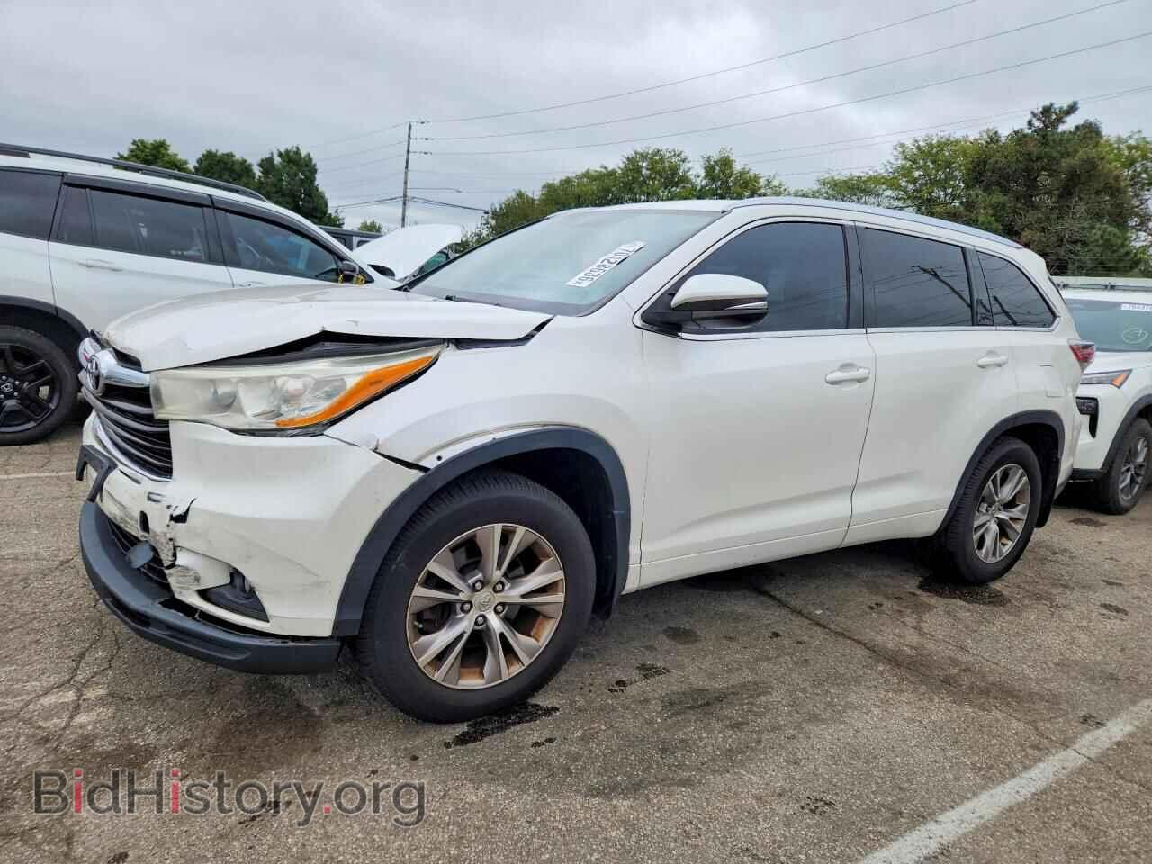 Фотография 5TDJKRFH8ES066073 - TOYOTA HIGHLANDER 2014