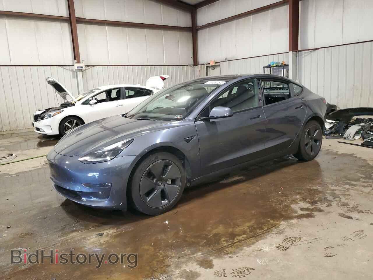 Photo 5YJ3E1EB0NF112997 - TESLA MODEL 3 2022