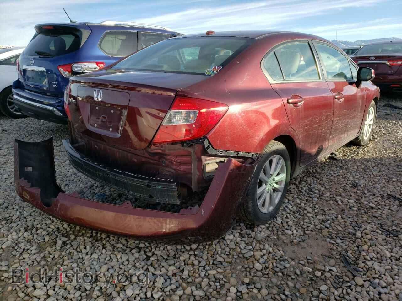 2012 HONDA CIVIC - VIN: 19XFB2F80CE346686 - Фото 4