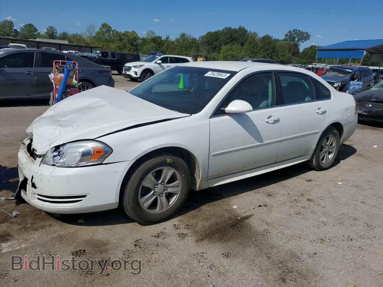 Photo 2G1WF5E32C1290459 - CHEVROLET IMPALA 2012