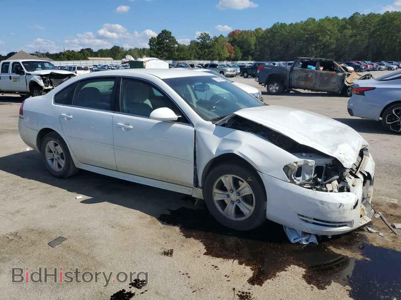2012 CHEVROLET IMPALA - VIN: 2G1WF5E32C1290459 - Фото 4