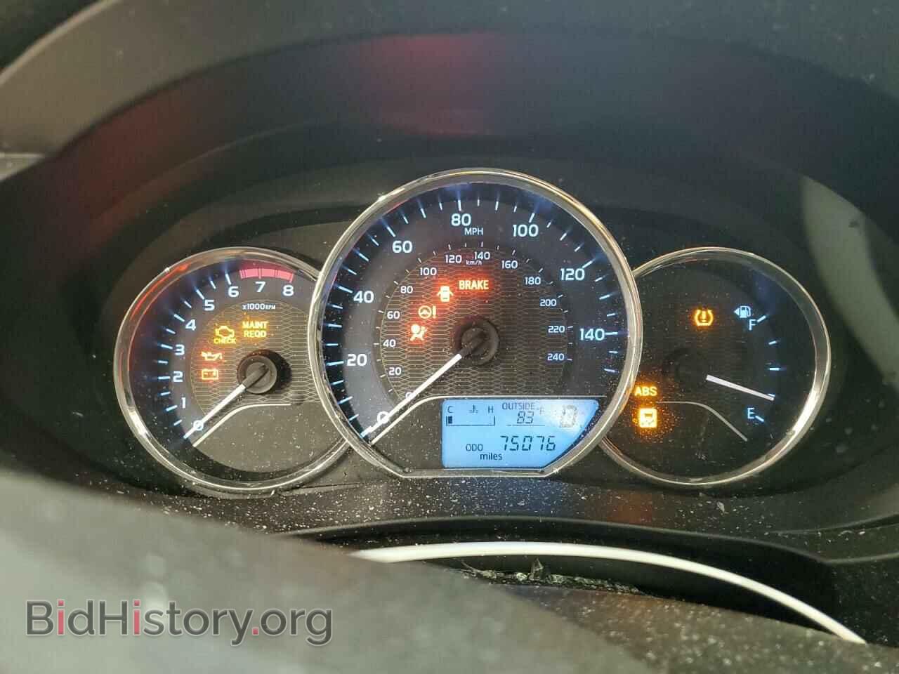 2016 TOYOTA COROLLA - VIN: 5YFBURHE2GP433594 - Фото 9