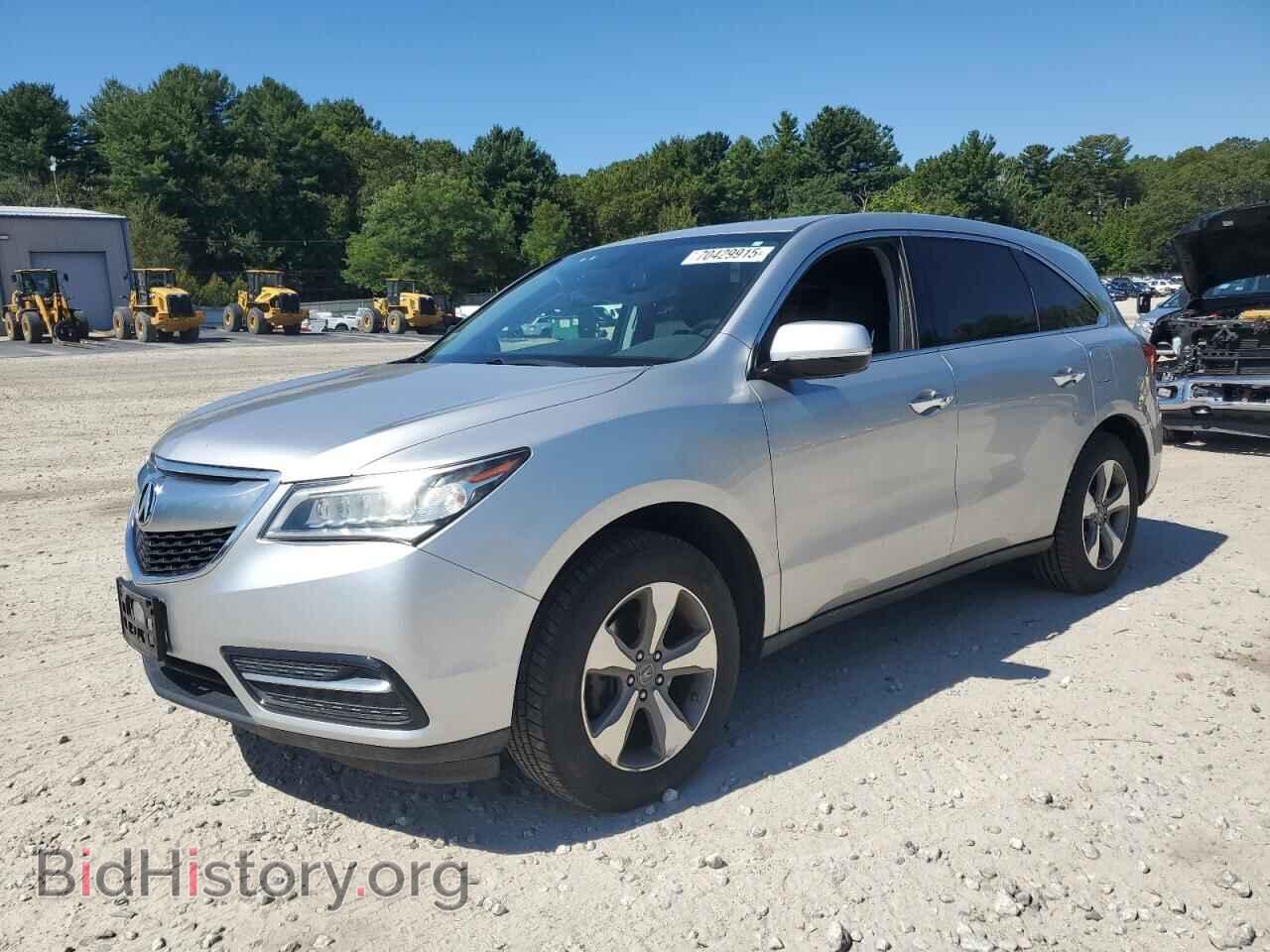 Фотография 5FRYD4H24EB007285 - ACURA MDX 2014