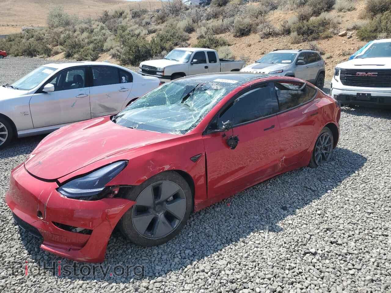Photo 5YJ3E1EA6MF930126 - TESLA MODEL 3 2021