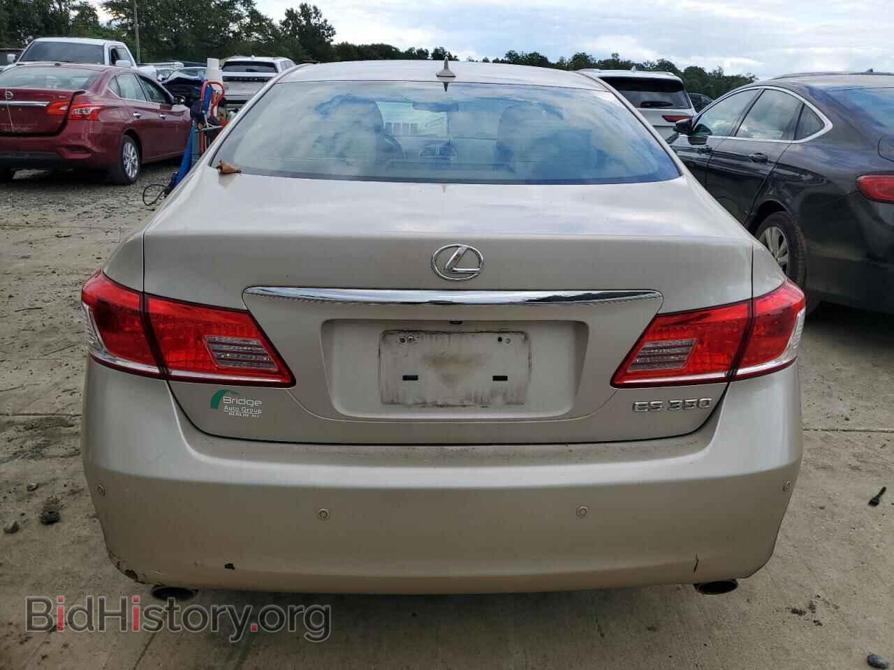 2012 LEXUS ES350 - VIN: JTHBK1EG0C2491188 - Фото 6