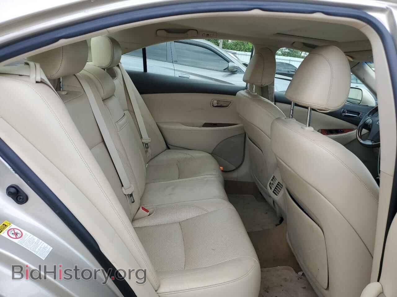 2012 LEXUS ES350 - VIN: JTHBK1EG0C2491188 - Фото 10