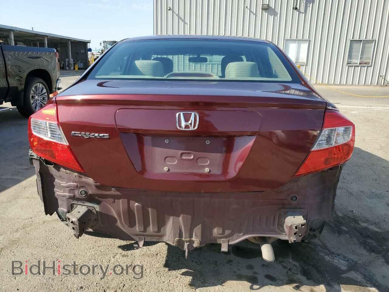 2012 HONDA CIVIC - VIN: 19XFB2F86CE372290 - Фото 6