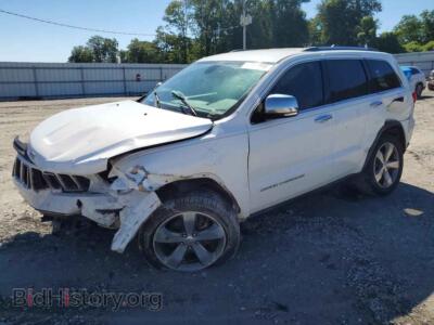 2015 Jeep CHEROKEE Limited, white — VIN 1C4RJEBG2FC686058, Copart