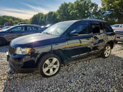 2012 Jeep COMPASS Sport, черный — VIN 1C4NJDBB7CD517821, Copart