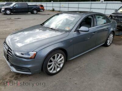 2014 Audi A4 A4 Premium, серебристый — VIN WAUBFAFL5EN008195, Copart