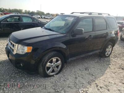 2012 Ford ESCAPE Escape XLT, черный — VIN 1FMCU0DG2CKC82168, Copart