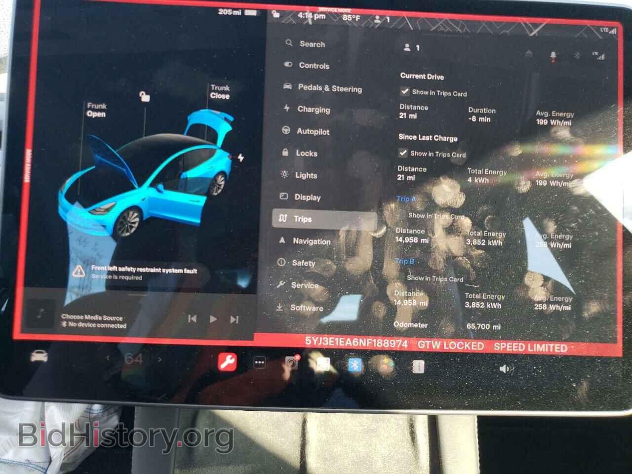 2022 TESLA MODEL 3 - VIN: 5YJ3E1EA6NF188974 - Photo 9