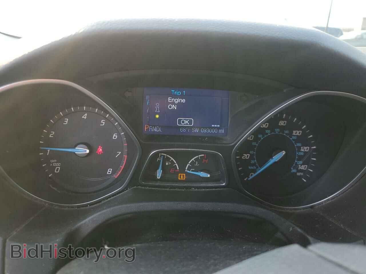 2014 FORD FOCUS - VIN: 1FADP3F29EL110676 - Фото 9