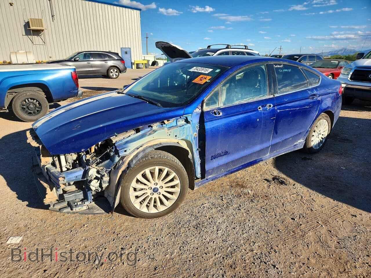 Photo 3FA6P0LU1GR404946 - FORD FUSION 2016
