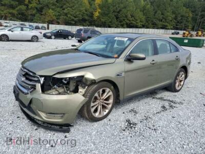2013 Ford TAURUS SEL, green — VIN 1FAHP2E89DG111593, Copart