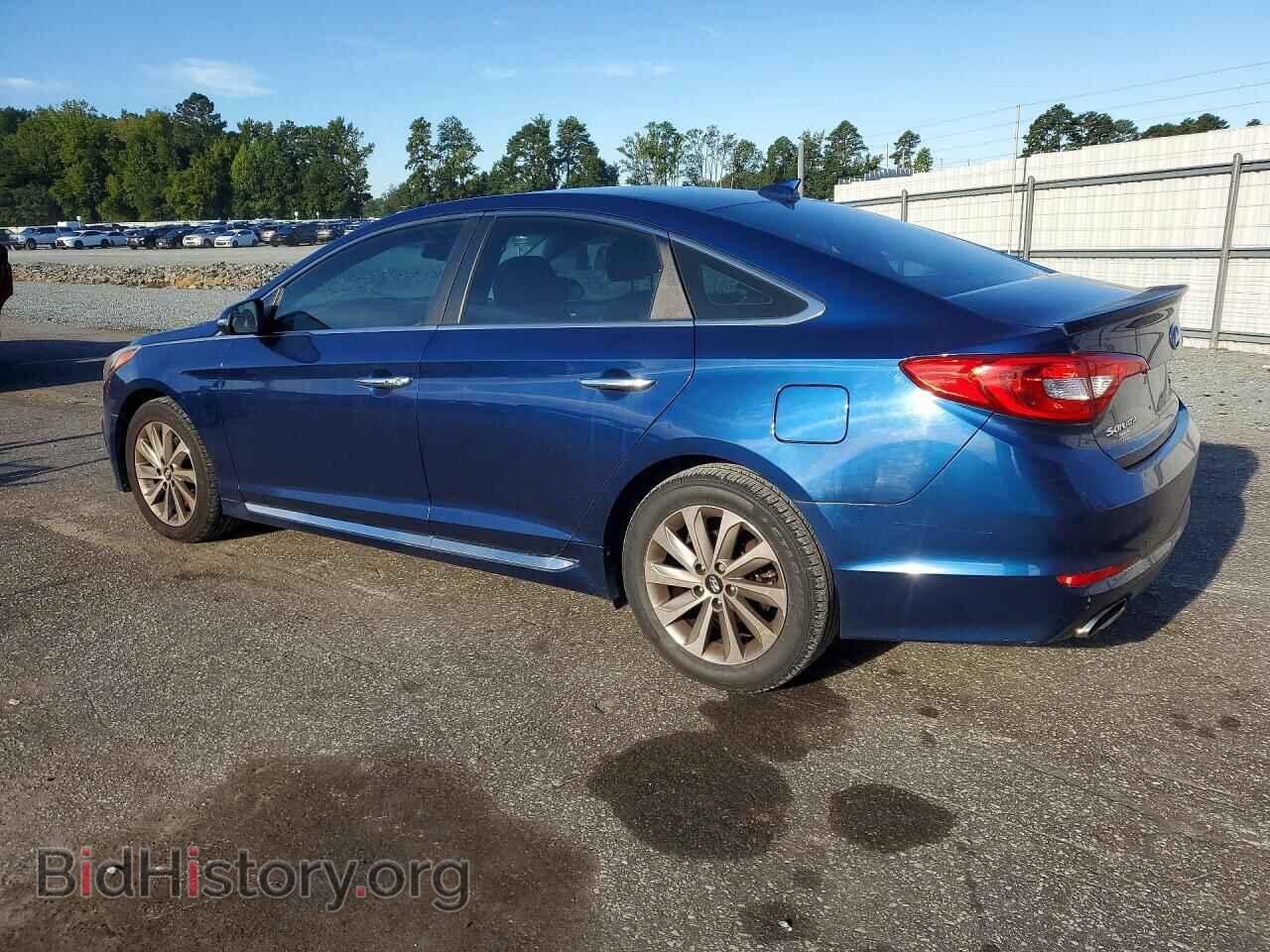 2017 HYUNDAI SONATA - VIN: 5NPE34AF2HH487529 - Фото 2