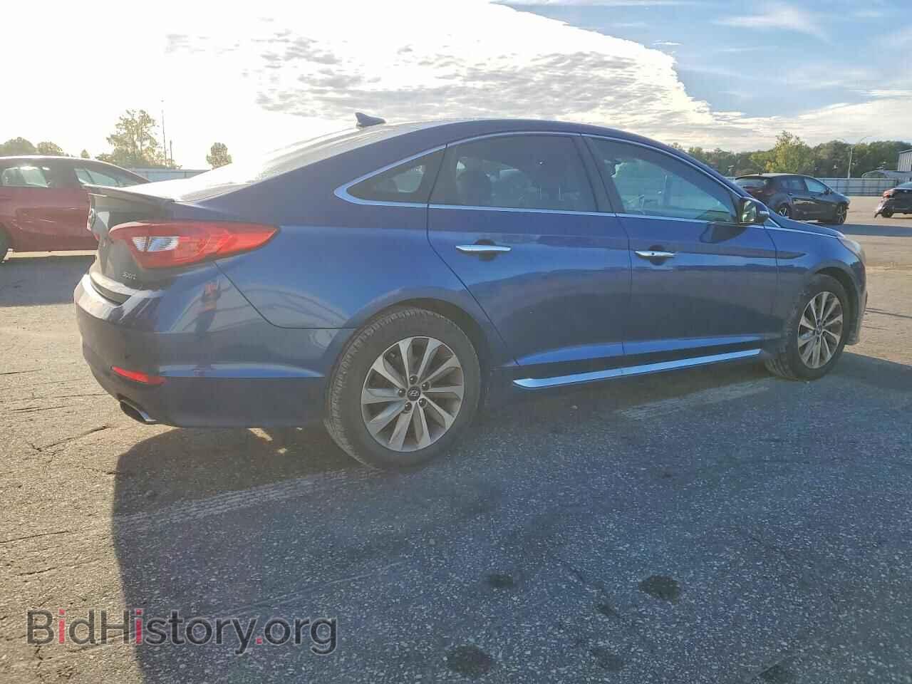 2017 HYUNDAI SONATA - VIN: 5NPE34AF2HH487529 - Фото 3