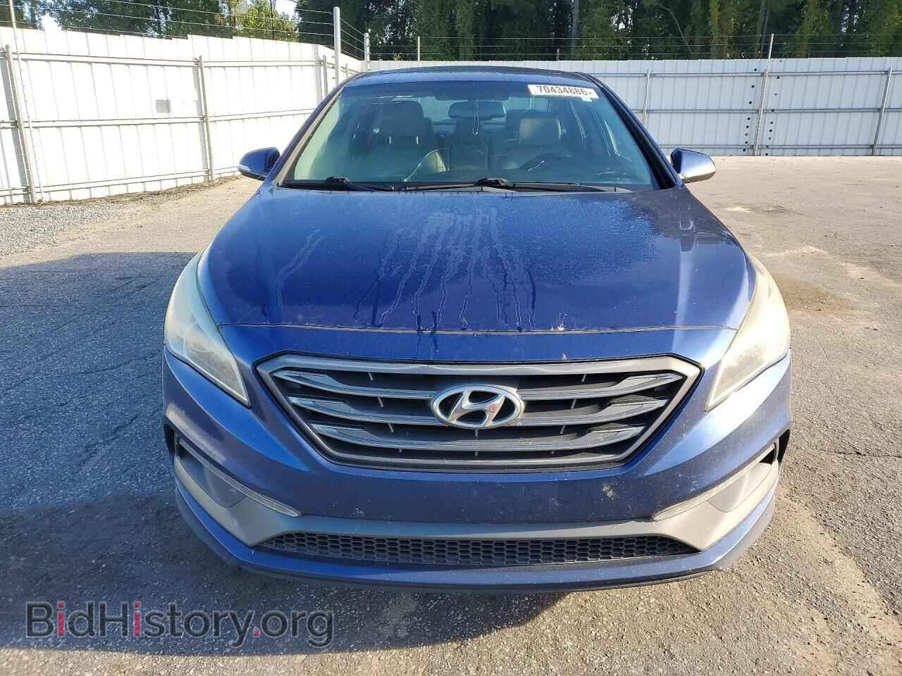 2017 HYUNDAI SONATA - VIN: 5NPE34AF2HH487529 - Фото 5