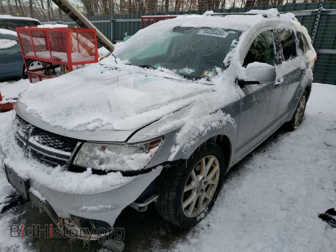 2011 DODGE JOURNEY - VIN: 3D4PH3FG3BT570158 - Фото 2