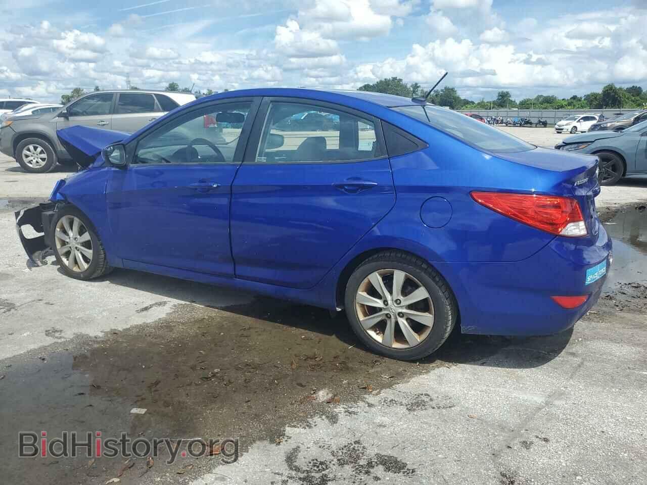 2014 HYUNDAI ACCENT - VIN: KMHCU4AE0EU756023 - Фото 2