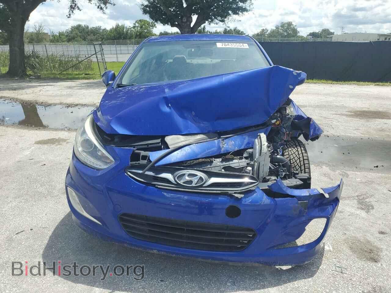 2014 HYUNDAI ACCENT - VIN: KMHCU4AE0EU756023 - Фото 5
