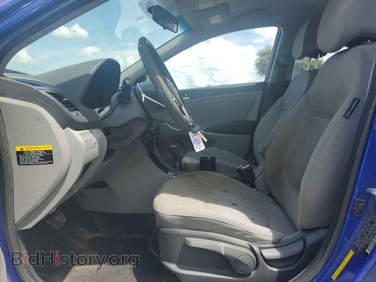 2014 HYUNDAI ACCENT - VIN: KMHCU4AE0EU756023 - Фото 7