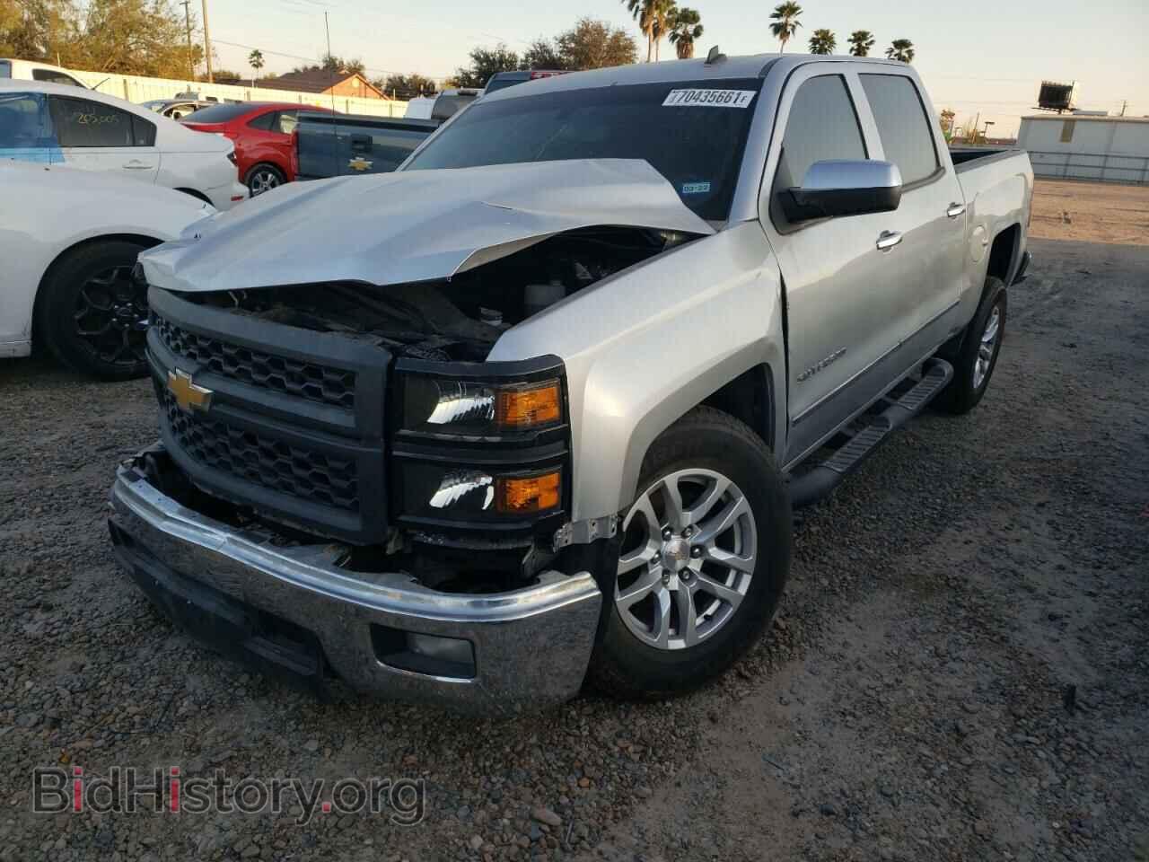 2014 CHEVROLET SILVERADO - VIN: 3GCPCREH4EG194673 - Фото 2