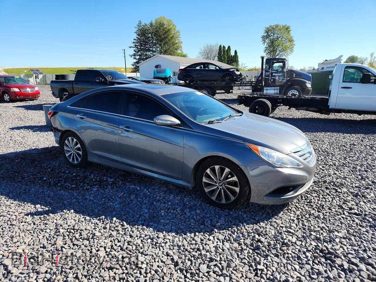 2014 HYUNDAI SONATA - VIN: 5NPEC4AC7EH818025 - Фото 4