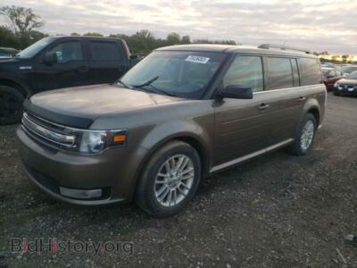 2013 Ford FLEX Flex SEL, серый — VIN 2FMGK5C82DBD34490, Copart
