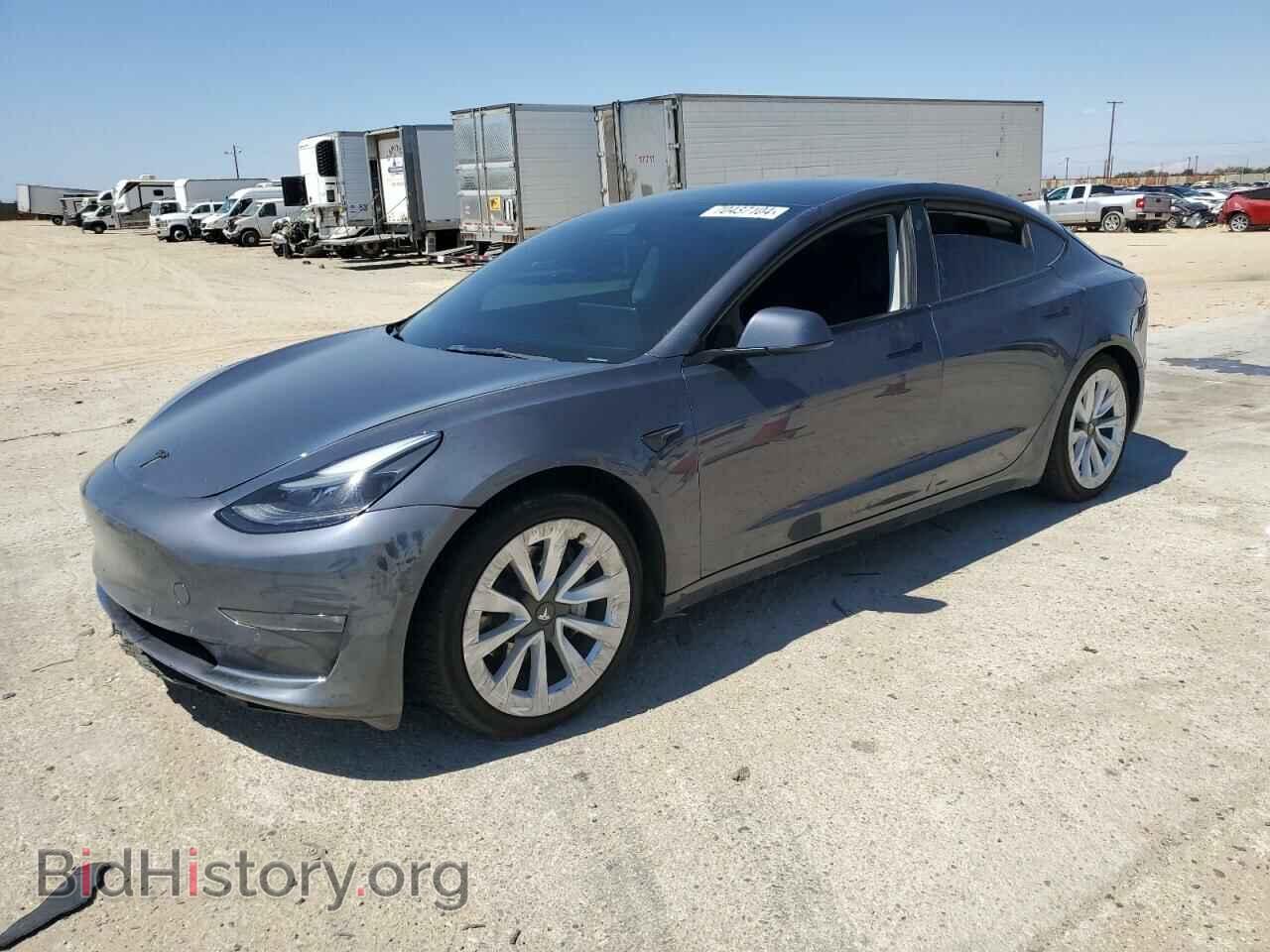 Photo 5YJ3E1EB4NF286264 - TESLA MODEL 3 2022
