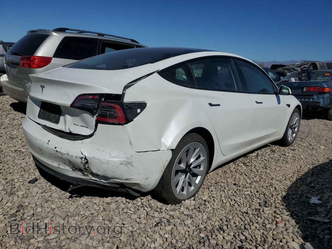 2022 TESLA MODEL 3 - VIN: 5YJ3E1EB7NF321461 - Photo 3