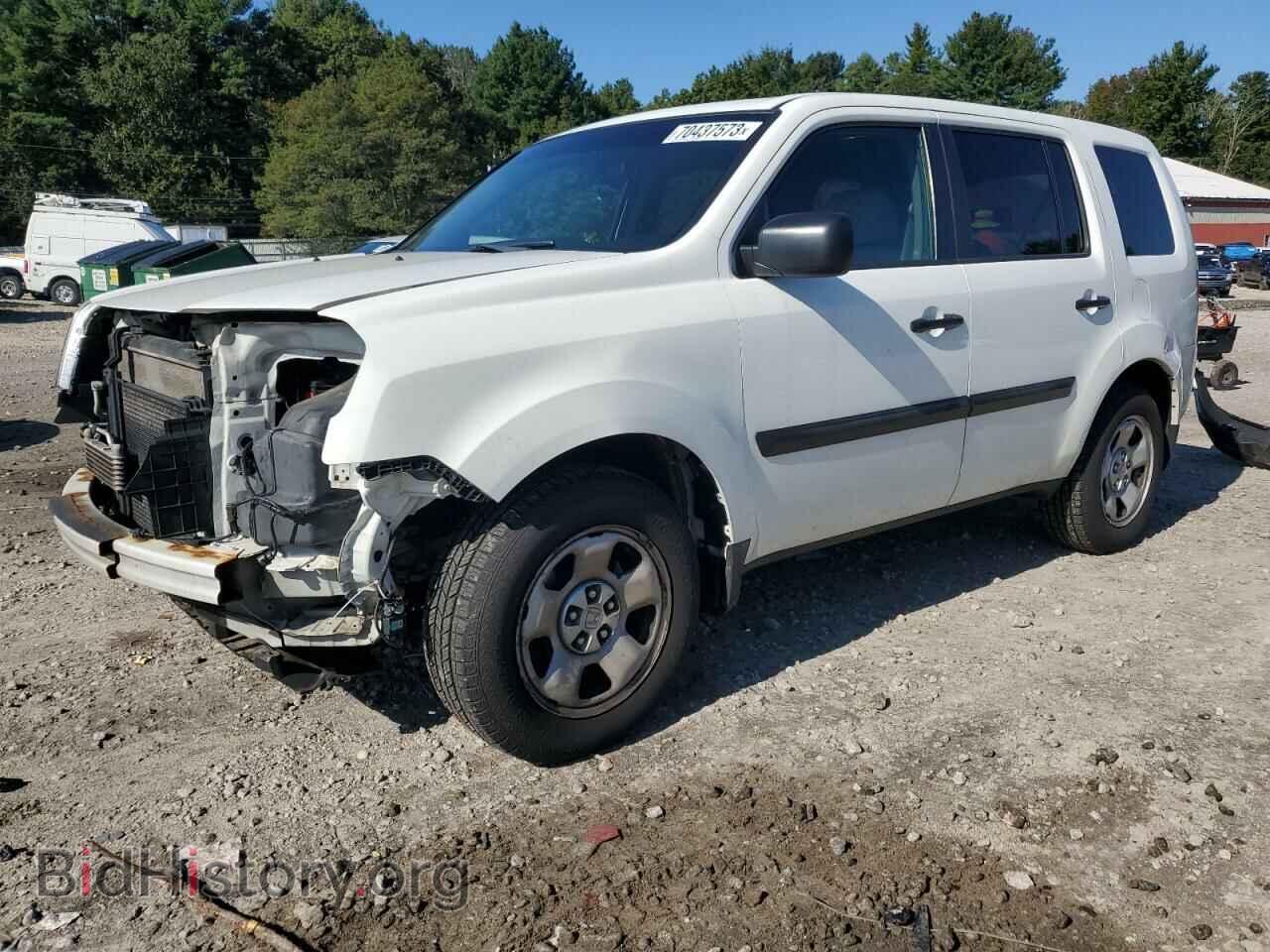 Фотография 5FNYF4H29CB085957 - HONDA PILOT 2012