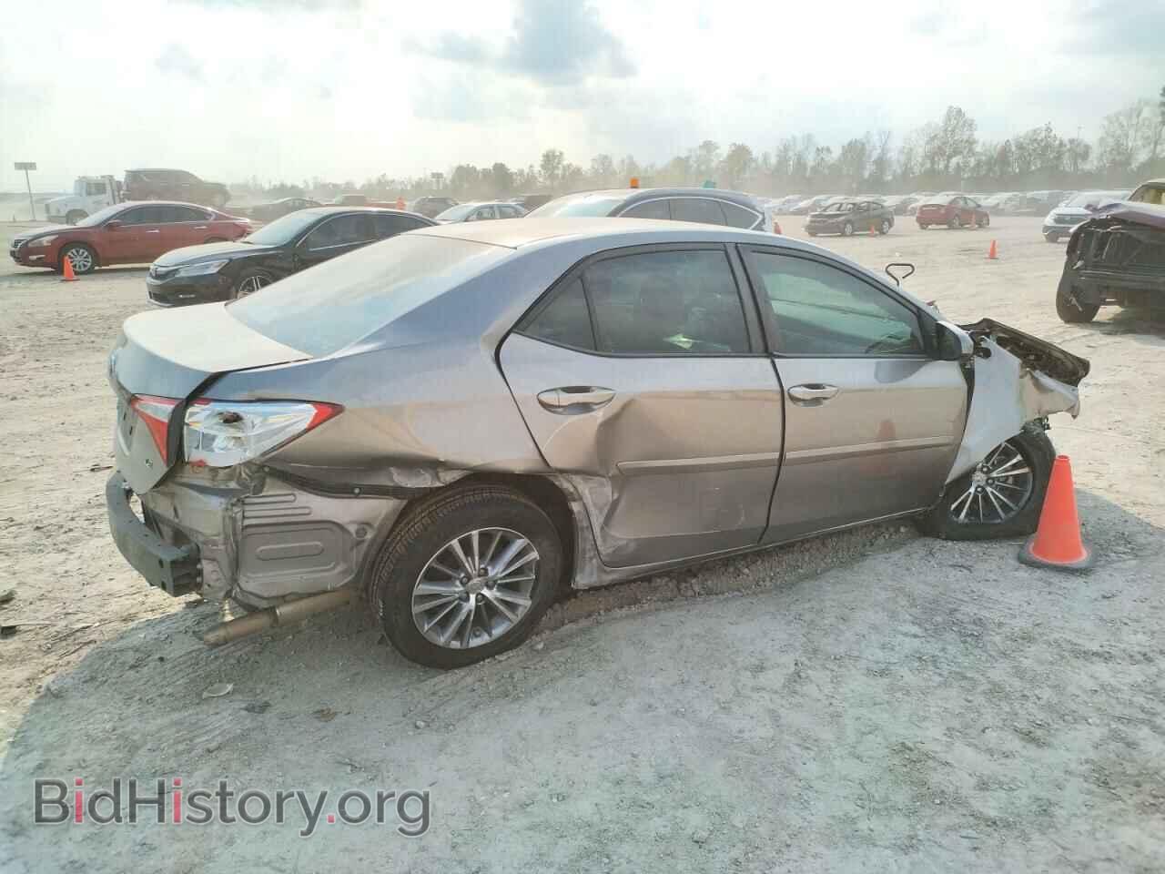 2014 TOYOTA COROLLA - VIN: 5YFBURHEXEP129636 - Фото 3
