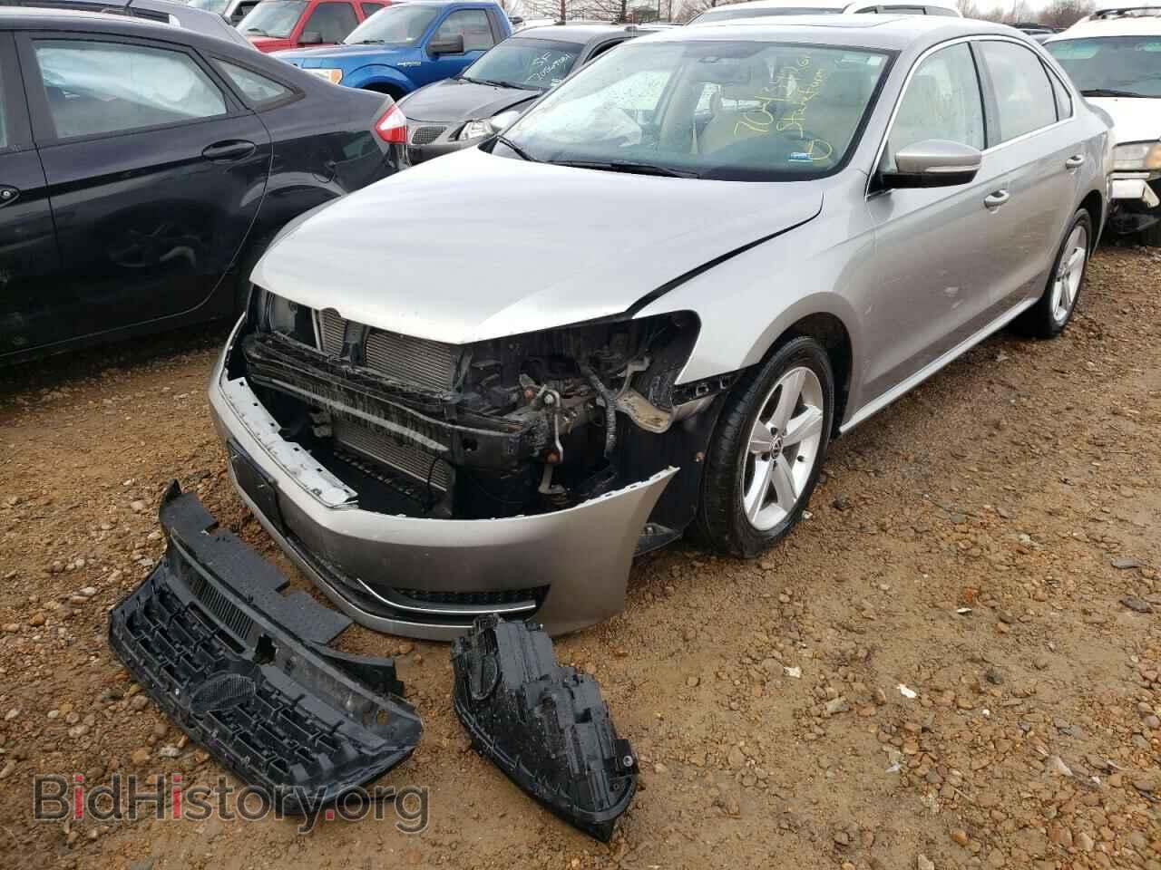 2013 VOLKSWAGEN PASSAT - VIN: 1VWBN7A30DC036378 - Фото 2