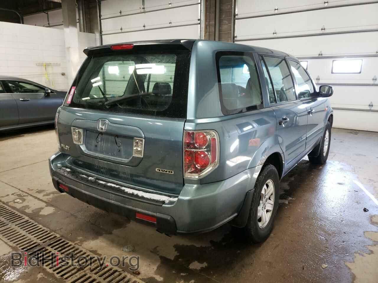 2006 HONDA PILOT - VIN: 2HKYF18186H555973 - Фото 4