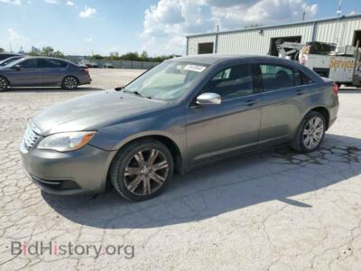 2012 Chrysler 200 Touring, серый — VIN 1C3CCBBB5CN180778, Copart