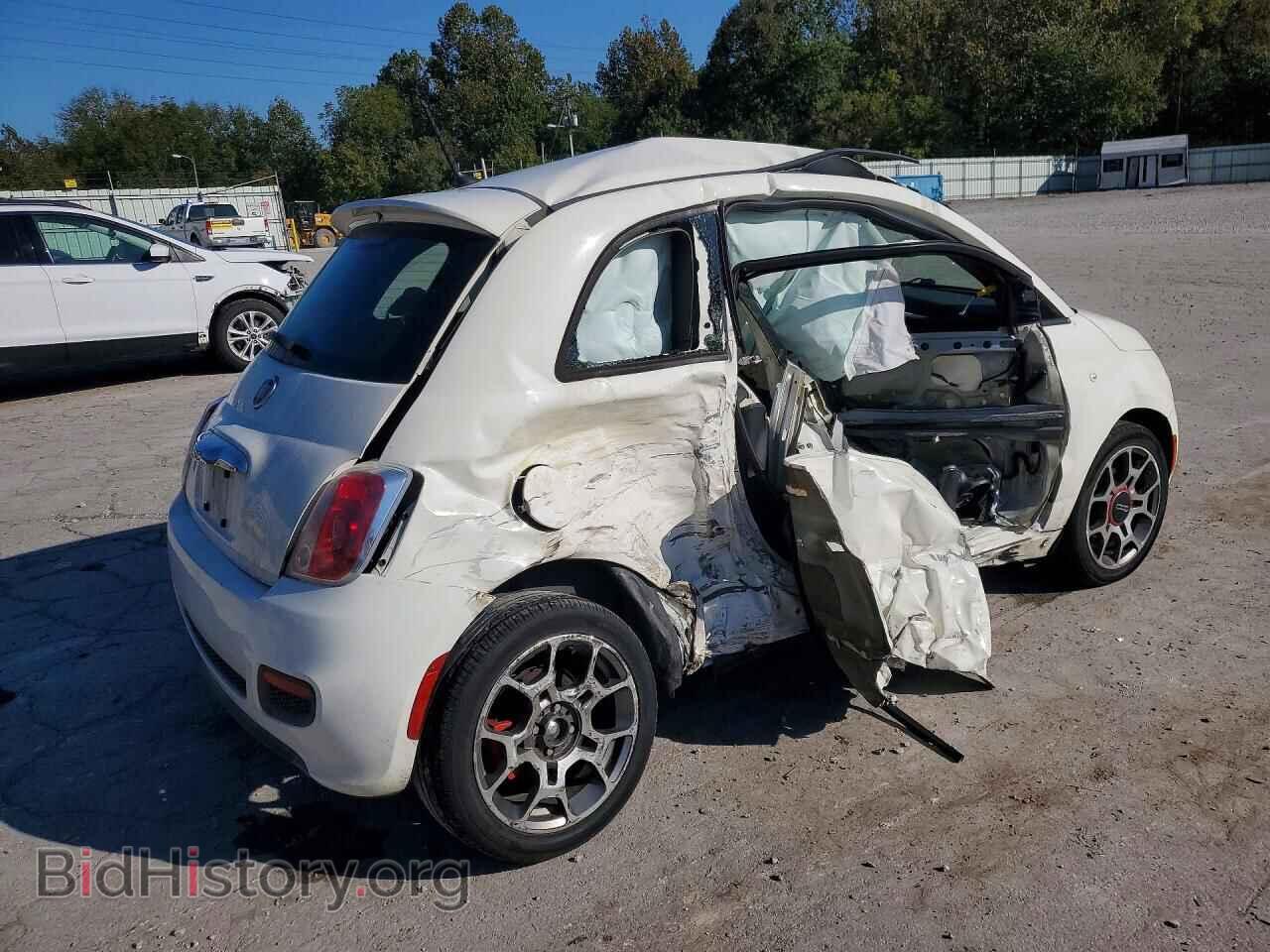 2015 FIAT 500 - VIN: 3C3CFFBR9FT550422 - Фото 3