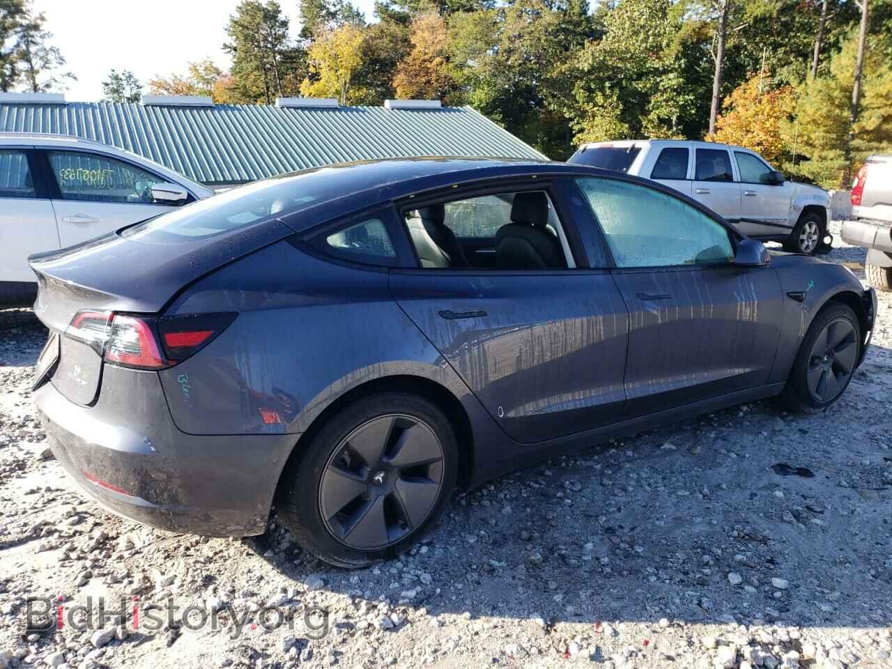 2022 TESLA MODEL 3 - VIN: 5YJ3E1EB6NF323993 - Фото 3