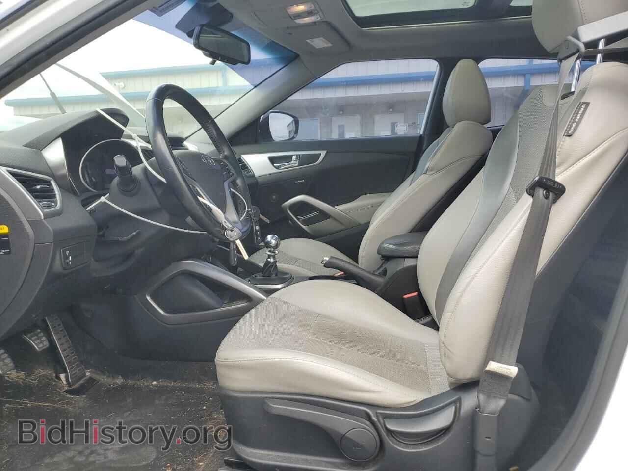 2014 HYUNDAI VELOSTER - VIN: KMHTC6AD2EU191697 - Фото 7