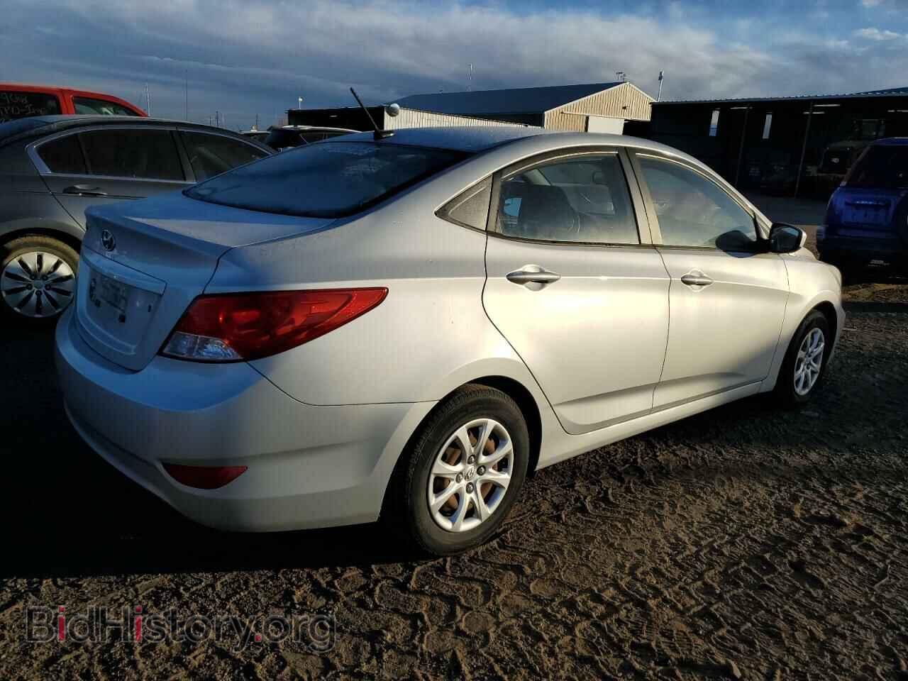 2014 HYUNDAI ACCENT - VIN: KMHCT4AE7EU711373 - Фото 3