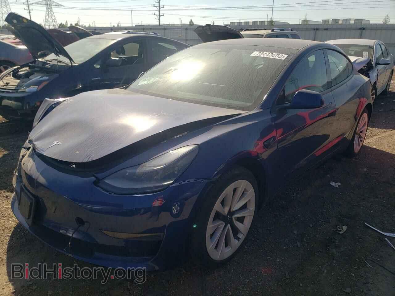 Фотография 5YJ3E1EB2MF062408 - TESLA MODEL 3 2021