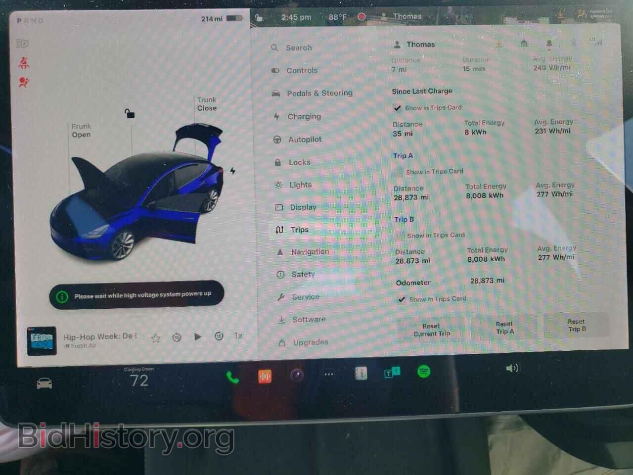 2021 TESLA MODEL 3 - VIN: 5YJ3E1EB2MF062408 - Photo 9