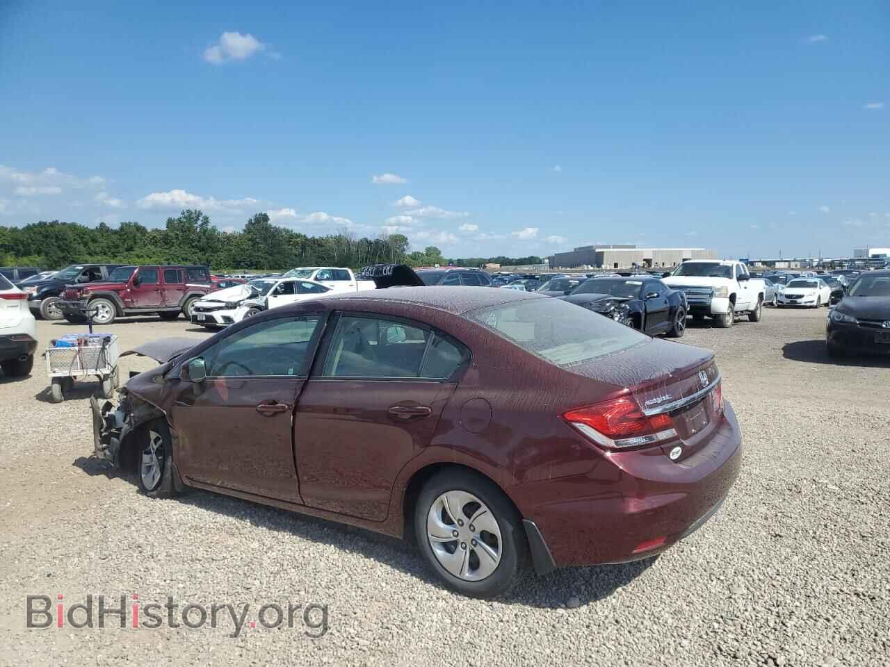 2013 HONDA CIVIC - VIN: 19XFB2F51DE086354 - Фото 2