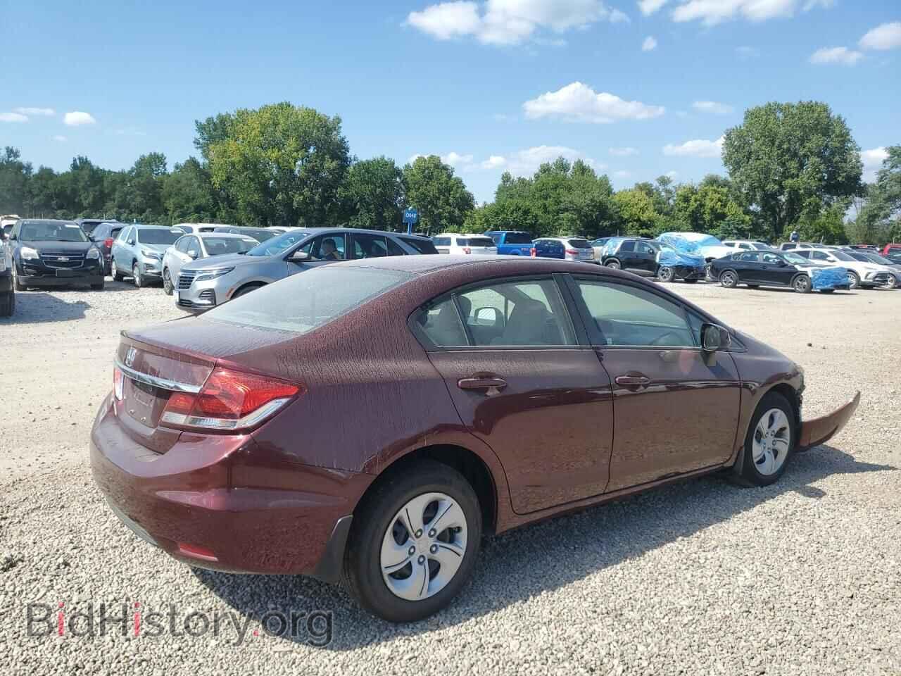 2013 HONDA CIVIC - VIN: 19XFB2F51DE086354 - Фото 3